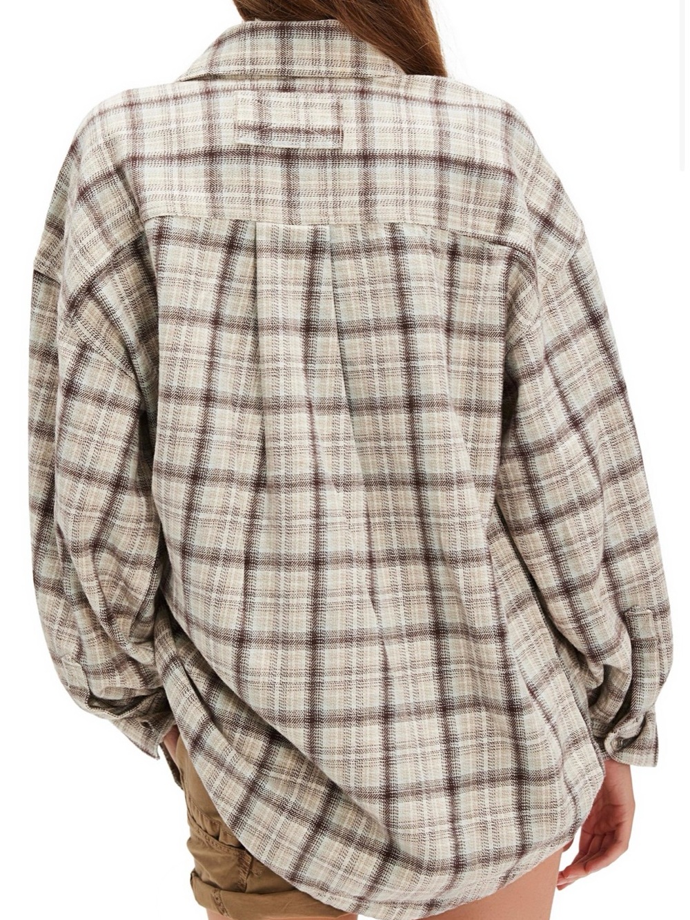 NWT Free People Ashley Plaid Shirt Size Small - Picture 2 of 6
